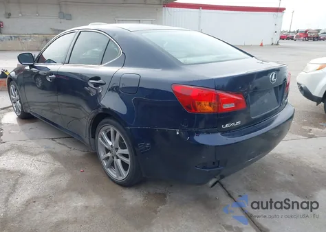 2006 Lexus Is 250 z USA, uszkodzony, nr VIN JTHBK262262020527